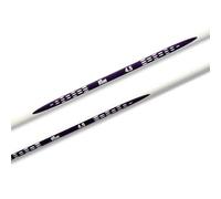 Prym Agujas de Tejer para Chaqueta ergonómica 40 cm 4,50 mm Soltero Puntiagudo Punto, Metal, Blanco, 4,5 mm, 2