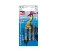 Prym - Agujas de varios colores cojín bordado costura, ojo dorado, pack 16, PRYM_125542-1