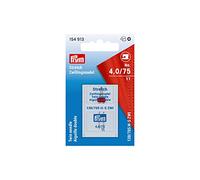 Prym Agujas para Máquina de Coser, Acero, Plata, Stretch, 130/705, No. 75/4,0 mm
