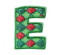 Prym Aplicación, poliéster, Verde/Rojo, 2,5 x 3,5cm