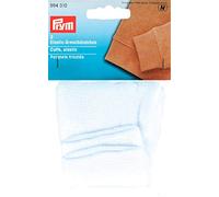 Prym Blanco 994310 Puños elásticos, Color, Poliéster: 100%, weiß, 2 Stück