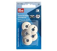 Prym Bobinas para Doble Giratorio Lanzadera, Plata, 21,9 mm, 5