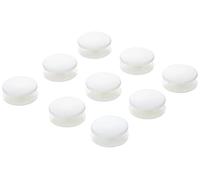 Prym Botones Dobles De Lino, plástico, Blanco, 24'' 15 mm