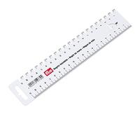 Prym Calibrador De Regla De Mano, Blanco, 23x5x0.02 cm