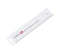 Prym Calibrador De Regla De Mano, Blanco, 23x5x0.02 cm