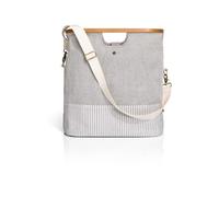 Prym - Canvas and Bamboo (40.5 x 25 x 45 cm) Bolsa de Viaje Gris - 1 Pieza