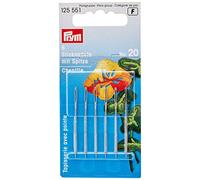 Prym Chenille Embroidery Needles, Acero aleado, Silver, 43 x 1,00 mm, 6 Stück, 6
