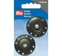 Prym Cierre a presión, 35 mm, verde oscuro