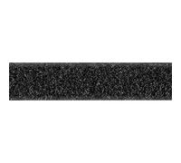 Prym Cinta Adhesiva, Poliamida, Blanco, Flausch 20 mm, Schwarz, 8 m