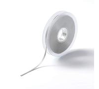 Prym Cinta de Raso de 3 mm, Color Plateado, 100% poliéster, Plata