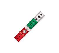 Prym - Cinta métrica con Escala en cm y Pulgadas, poliéster Mezcla, Amarillo/Verde/Rojo/Blanco, 14 x 5,7 x 1,7 cm