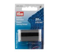 Prym, Negro, 20 Metros de Largo x 0,5 mm de Grosor Consu Hilo De Coser, Polyester