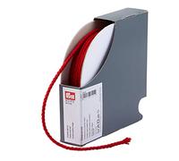 Prym Cordón de Anorak y Parque, Color Rojo, 100% Pan, Ø 4 mm