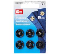 Prym Coser Quebrar Sujetadores, Negro, 15 mm, 6