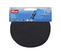 Prym Cotton Patch, Parches de algodón, Black, 14 x 10 cm, Schwarz, 2 Stück