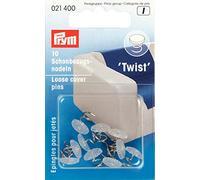 Prym Cover Pins, Plata, Twist, 10 Stück