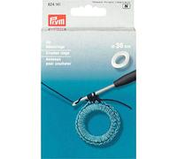 Prym Croché Anillo, Blanco, Ø 36 mm, weiß, 50 Stück
