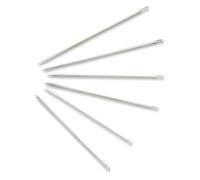 Prym Cuero Aguja, Acero aleado, Plata, 43 x 0,90 mm, 25 Stück