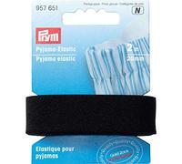 Prym Elastic, Black, 20 mm, Schwarz, 2 m