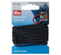 Prym Elastic Cord, 60% ED 40% PES, Gris, Ø 2,5 mm | 3 m