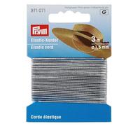 Prym Elastic Cord, Silver, Ø 1,5 mm | 3 m