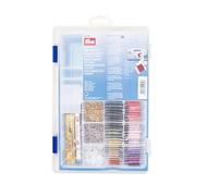 Prym Embroidery Storage Box, Transparent, Blue, Talla única
