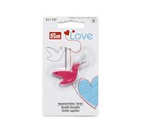 Prym Enhebrador de Agujas Love Birdy, Cotton, Rosa, Talla única