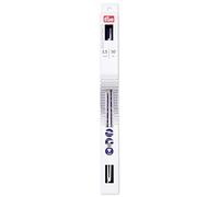 Prym Ergonomics 12" Single Point, 3.50 mm, 2 Count Knitting Needles, One Size, Alabaster White 190 303 Aguja de Tejer ergonómica de un Solo Punto. 3,5 mm/30 cm, Sintético, Blanco, Talla única, 2