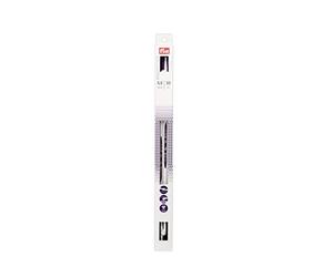 Prym Ergonomics Jacket Knitting needles 35 cm 5.50 mm 190357-1 Juego de Agujas de Tejer ergonómicas de un Solo Punto, 5,50 mm x 35 cm de Largo, 1 par, Blanco