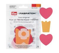 Prym FabPatch 3 parches de reparación de diseño elástico con relleno de diseño elástico para ropa deportiva, leggings, chaquetas y zapatillas de deporte, sin costura ni planchado, 921015