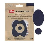 Prym FabPatch Merino 921020 - Parches de reparación autoadhesivos, 100% lana merino, para suéter, punto fino, ropa interior y forro interior, sin costura ni planchado
