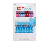 Prym Fabric Clips, Blue, 18.399999999999999 x 10.8 x 1.5 cm