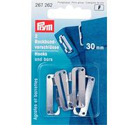 Prym Falda, Plata, 30 mm, plateado, 2 unidades, 2