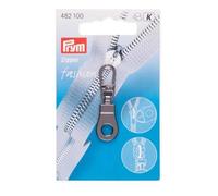Prym Fashion-Zipper Öse Gunmetal con Cremallera, Metal Oscuro, 10 x 40 mm