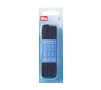 Prym Flat Laces, Navy Blue, 120 cm x 8 mm, Marine, 2 Stück, Unisex