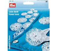 Prym Flower Loom, Multicoloured, pflaumenblau/taubengrau, 1 Stück