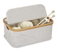 Prym Foldable Sewing - Basquete, 38 x 26 x 16 cm, color gris