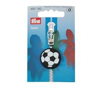 Prym Fútbol Cremalleras, Metal, Black/White, 9.3 x 5.7 x 0.5 cm