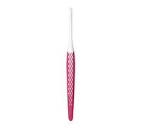 Prym 218485 Woll-Häkelnadel Ergonomics, 16 cm, 4,00 mm, Altrosa Gancho de Crochet, Rosado, talla única