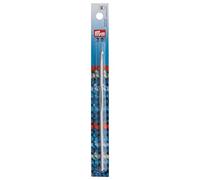Prym Gancho de Ganchillo, Aluminio, Plateado, Ø 3 mm, 14 cm, perlgrau, 1 Stück