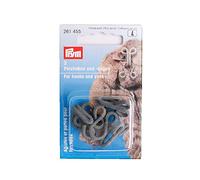 Prym Fur Hooks & Eyes, Gray, 3 PC Ganchos Y Ojo, Gris, Talla única, 3