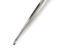 Prym Garn-Häkelnadeln ohne Griff ST 0,60 mm silberfarbig Aguja de Ganchillo de Hilo, Acero, Silver, 0,6 mm