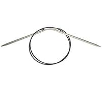 Prym gris 211279-Agujas circulares, 80 cm, 4,50 mm, color, Aluminio, 4,5 mm