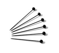 Prym Head Pins, Acero aleado Vidrio, Black, 30 x 0,60mm