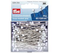 Prym Head Pins, Acero aleado, White, 48 x 0,80mm