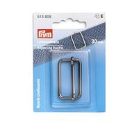 Prym Hebilla de Escalera 30 mm Gunmetal Buckle, Acero aleado