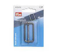 Prym Hebilla de Escalera de 40 Mm de Metal Buckle, Acero aleado, Gunmetal