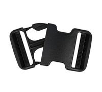 Prym Hebillas De Clip De Plástico, 50 mm Tamaño, Negro, 2