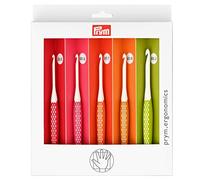 Prym Juego de agujas de ganchillo, multicolor, pequeñas (E, G, 7, H, J)
