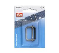 Prym Leiterschnalle 25 mm Gunmetal Buckle, Acero aleado